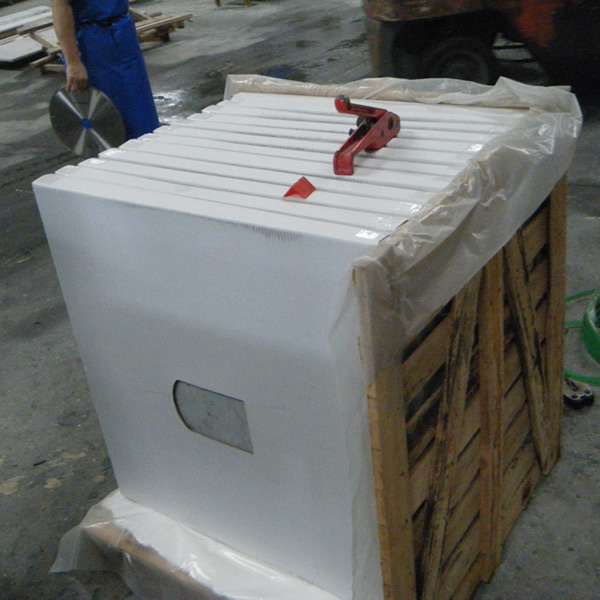 Carrara White Marble Honeycomb Composite