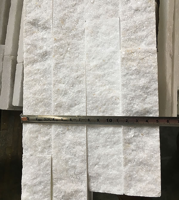 White Quartzite Ledgerstone